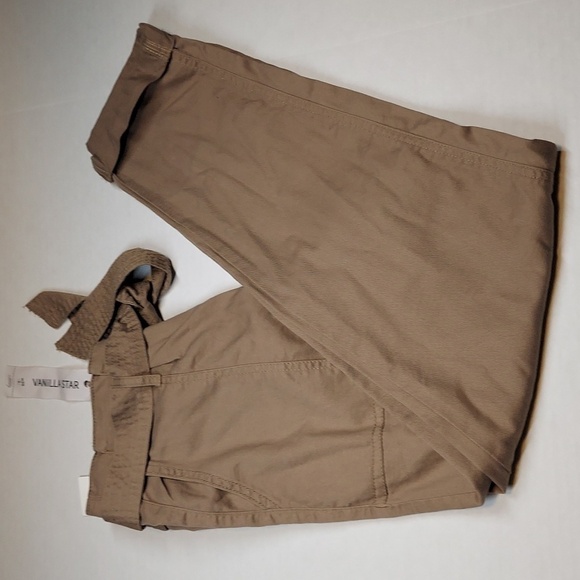 VANILLA STAR Juniors' Tie-Front Cuffed Utility Pants W26/3 - Picture 10 of 10
